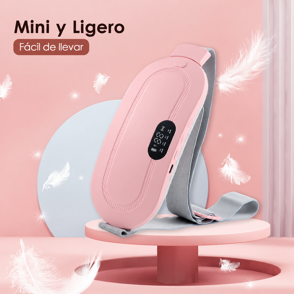 Cinturón Térmico para Cólicos Menstruales - CalmaFem™