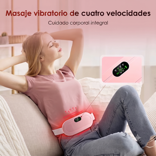 Cinturón Térmico para Cólicos Menstruales - CalmaFem™